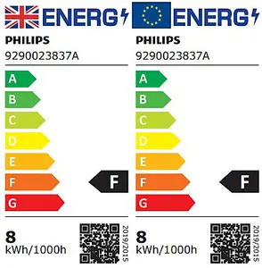 Philips WiZ B22 60W LED Cool white & warm white A60 Non-dimmable Frosted Light bulb