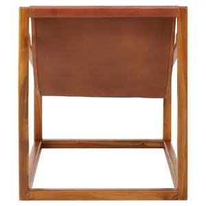 Interiors by Premier Kendari Brown Cubic Frame Chair