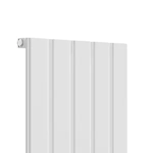 VURTU Alum1 Designer Vertical Radiator, 1800(H) x 470(W), White, 650101