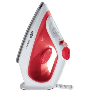 Braun 1900W Texstyle 1 Steam Iron, Red