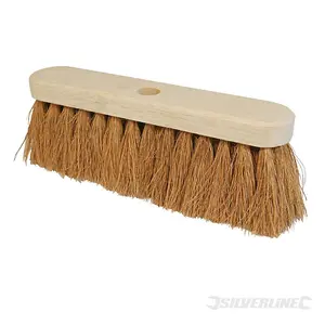 Silverline Broom Soft Coco - 300mm (12")