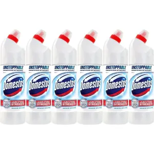 Domestos Bleach White And Sparkle 750 Pack Of 6