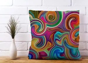 Colourful Wave Pattern Cushions 45cm x 45cm