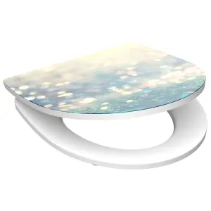 SCHÜTTE Duroplast High Gloss Toilet Seat with Soft-Close MAGIC LIGHT