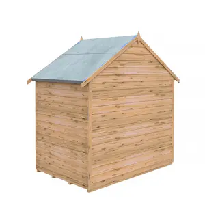 Garden Value Overlap Shed 4 x 6 with Double Door Yes