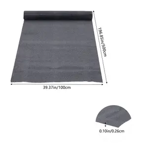 5x1m Bitumen Roofing Solution for Homes & Sheds Asphalt Roofing Shingles Roll in Grey