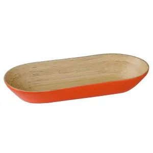 Maison by Premier Kyoto Orange Oblong Bowl