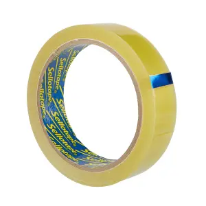 Sellotape Strong & Sticky Original Golden Tape Comes with a Easy Starter Tab,50m