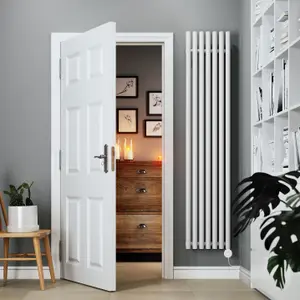 Terma 230V 0.8kW White Smart Vertical Oil-filled radiator