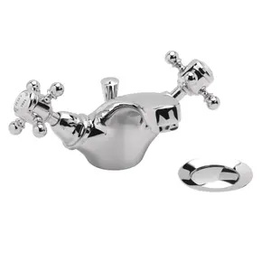 Heritage Highbrook Standard Chrome effect Basin Mixer Tap