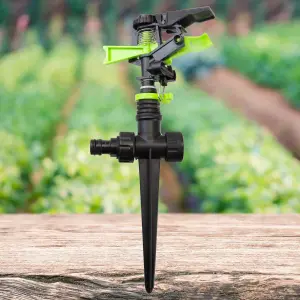 Impulse 360 Degrees Rotating Sprinkler With Spike - Roots & Shoots