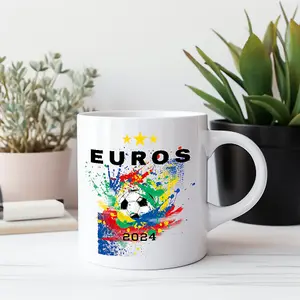 Euro Football Cup 2024 Ceramic Mug