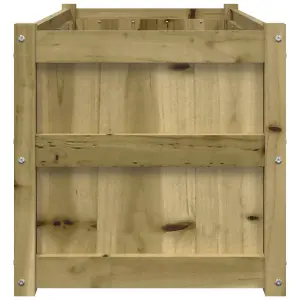 Berkfield Garden Planters 2 pcs Impregnated Wood Pine