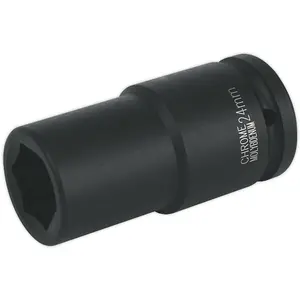 24mm Forged Deep Impact Socket - Durable 3/4 Inch Drive Chromoly Tool