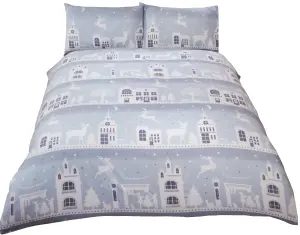 Reindeer Road Duvet Set With Pillowcase