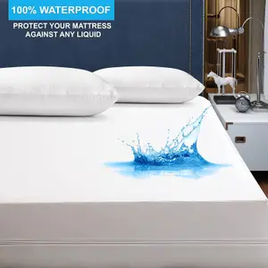 HIGH LIVING Zipper Anti allergy Bed bug Waterproof Mattress Protector Encasement cover