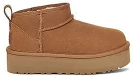 Ugg Kids' Classic Ultra Mini Platform - Brown - Size 12 Younger