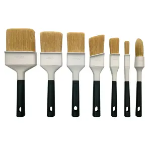 GoodHome Fine filament tip Paint brush, Set of 7