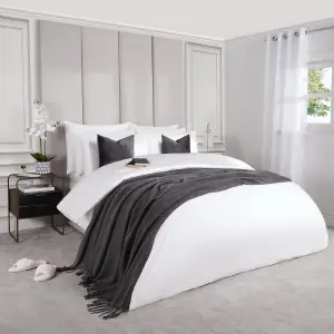 220 Thread Count Soft Cotton Duvet Cover Set