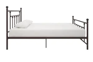 Manila Metal Bed Bronze Look, King