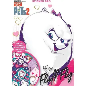 The Secret Life Of Pets 2 Sticker Pad Multicoloured (One Size)