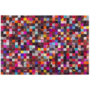 Cowhide Area Rug 200 x 300 cm Multicolour ENNE