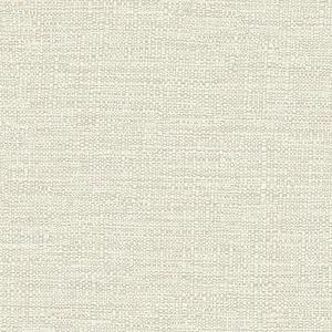 Grandeco Telma Slubbed Fabric Hessian Textured Luxury Wallpaper Cream