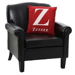 Interiors by Premier Words 'Zzzzzz' Red Cushion