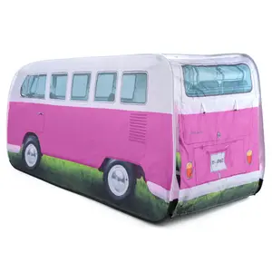 Volkswagen Pink Camper van Pop up 3-man Tent