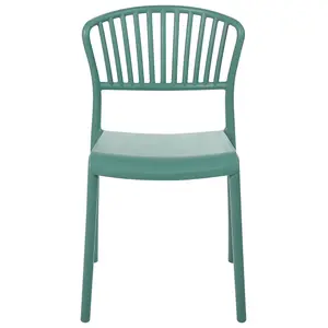 Set of 4 Garden Chairs GELA Mint Green