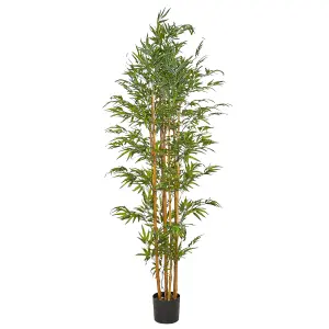 Beliani Artificial Plant BAMBOO Green