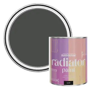 Rust-Oleum After Dinner Gloss Radiator Paint 750ml