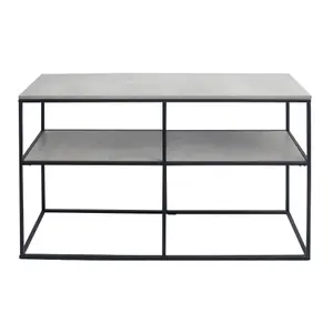 UK Homeliving Metal Oxford TV Unit