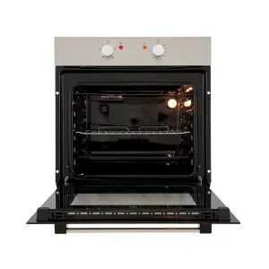 CSB60A Built-in Single Conventional Oven - Chrome effect