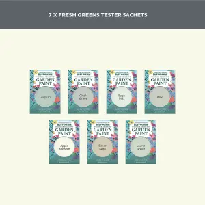 Rust-Oleum Light Green Matt Garden Paint Tester Samples - 10ml