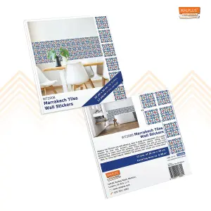 Walplus Marrakech Tile Stickers PVC