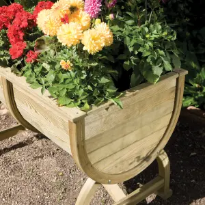 Rowlinson Marberry Barell Planter