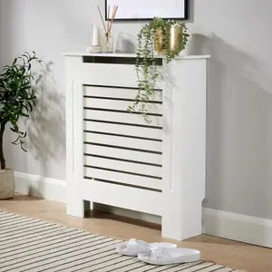 Home Source York Extra Small Radiator Cover White