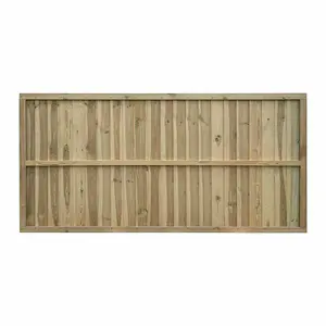 Grange Superior Closeboard Vertical Panel - Timber - L4 x W182.8 x H90 cm