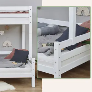  120 x 200cm Solid Wood Standard Bunk Bed by Harrlet Bee