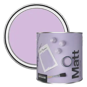 Rust-Oleum Washable Matt Wall Paint - Violet Macaroon 2.5L