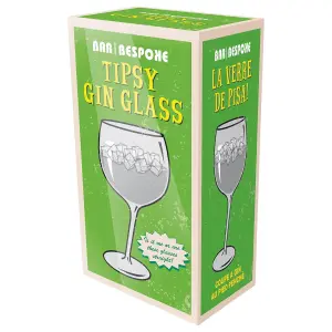 Bar Bespoke Tipsy Wonky Gin Glass 800ml