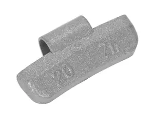 Sealey Wheel Weight 20g Hammer-On Plastic Coated Zinc for Alloy Wheels Pack of 100 WWAH20