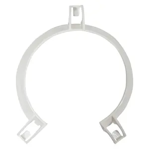 Plastic Plate Guard - 23 28cm Diameter - Dishwasher and Microwave Safe