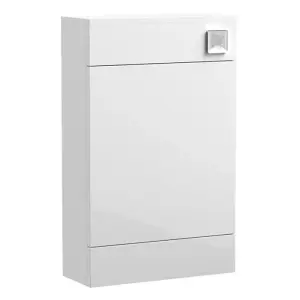 Dezine Saphire Gloss White 500mm WC Unit