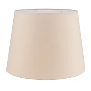 ValueLights Aspen Modern Beige Fabric Table Floor Light Shade