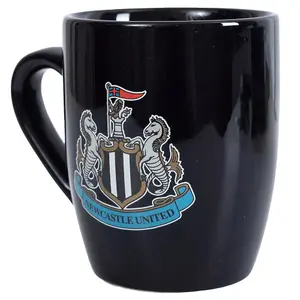 Newcastle United FC Crest Mug Black/White/Blue (One Size)