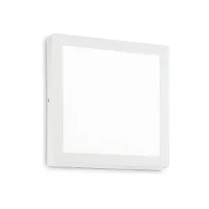 Luminosa Universal Integrated Simple LED Indoor 1 Light Ceiling Lamp White 3000K