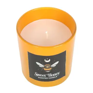 Sweet Honey Scented  Jar Candle - 25 Hour Burn Time