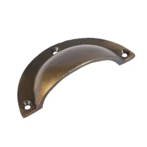 Hammer & Tongs - Curved Cabinet Cup Handle - W95mm x H45mm